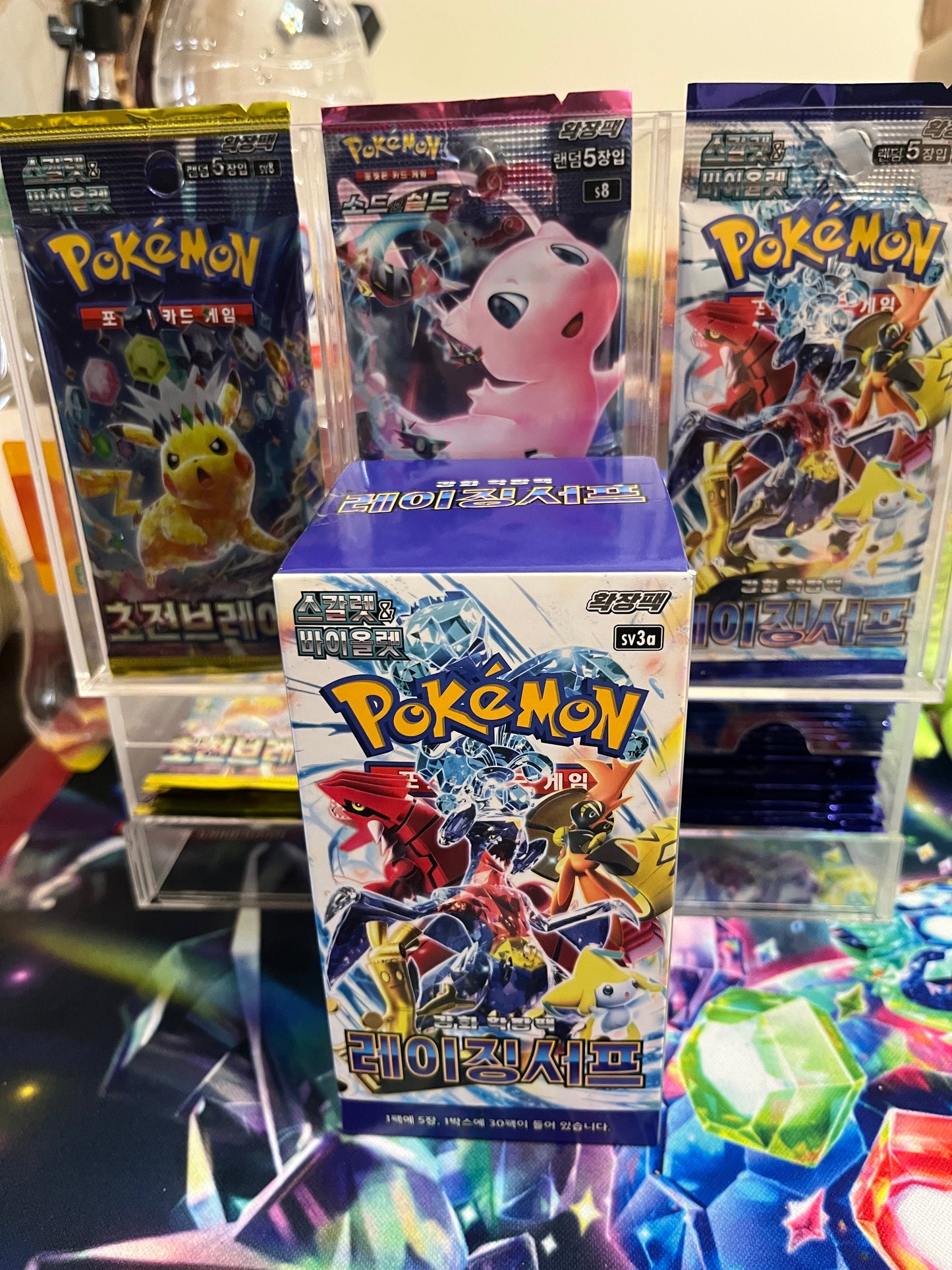 Caja de Sobres Pokémon Coreanos – Raging Surf y más ediciones especiales